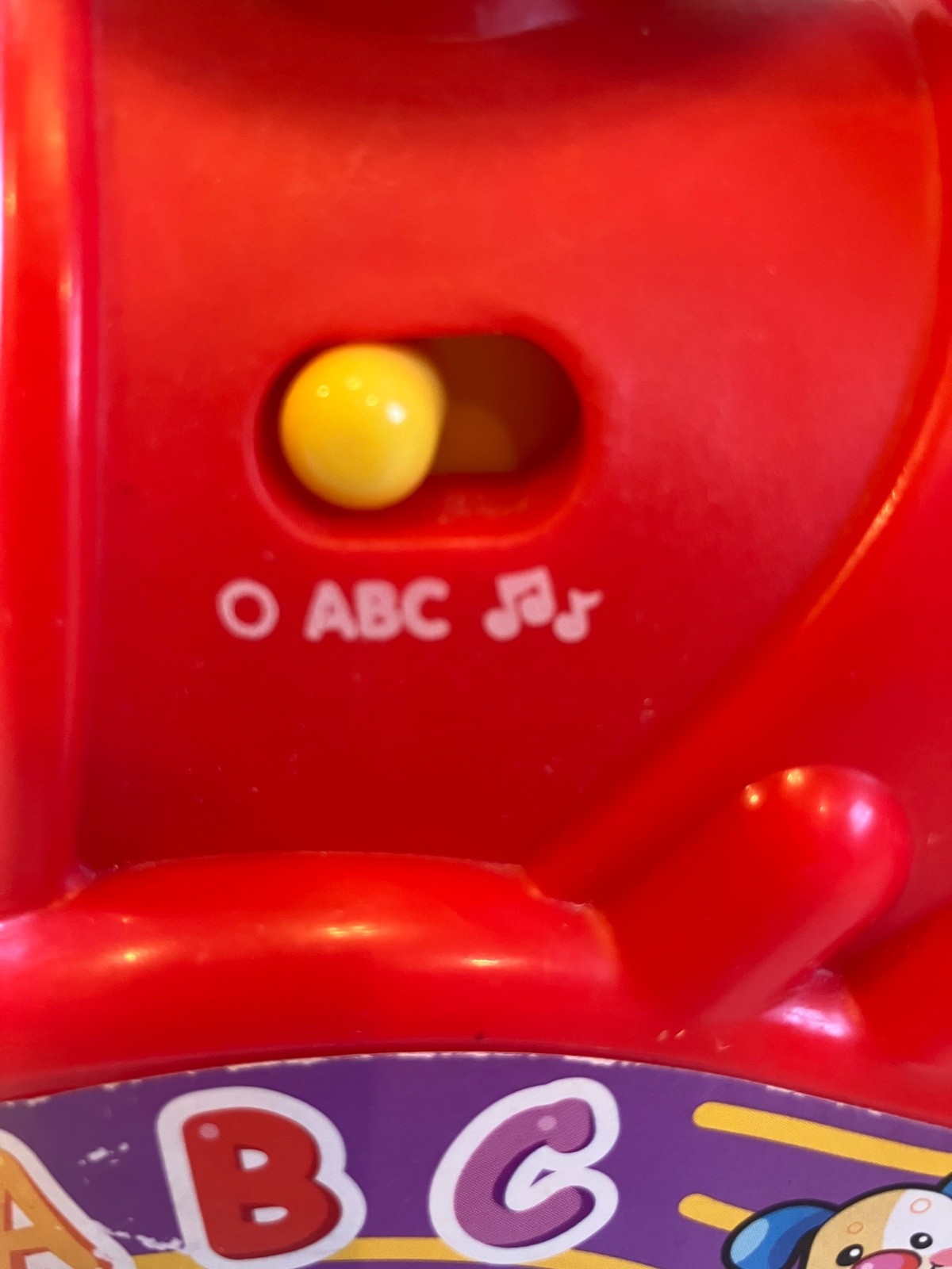 Fisher Price LAUGH AND LEARN ABC Train Light Up Letters & Numbers Music RARE HTF