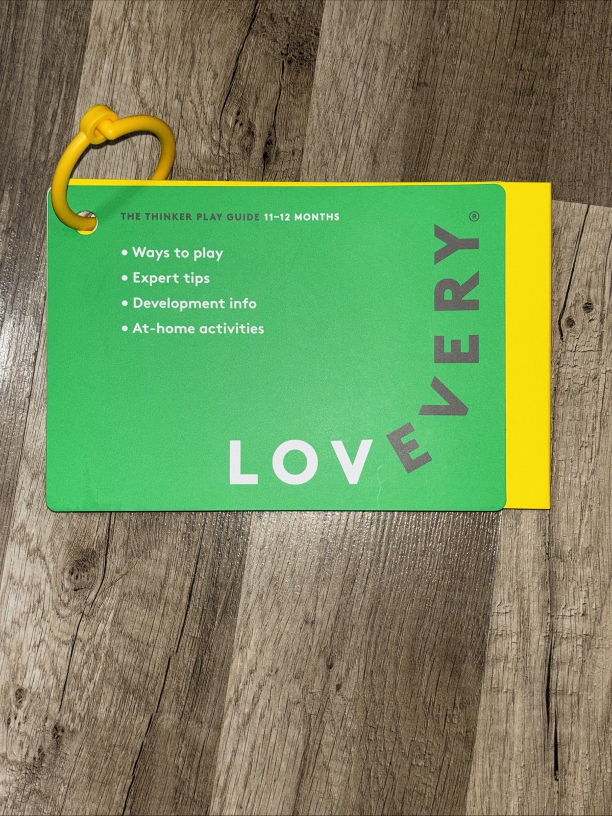 Lovevery Play Guide – The Thinker Play Guide 11-12 Months