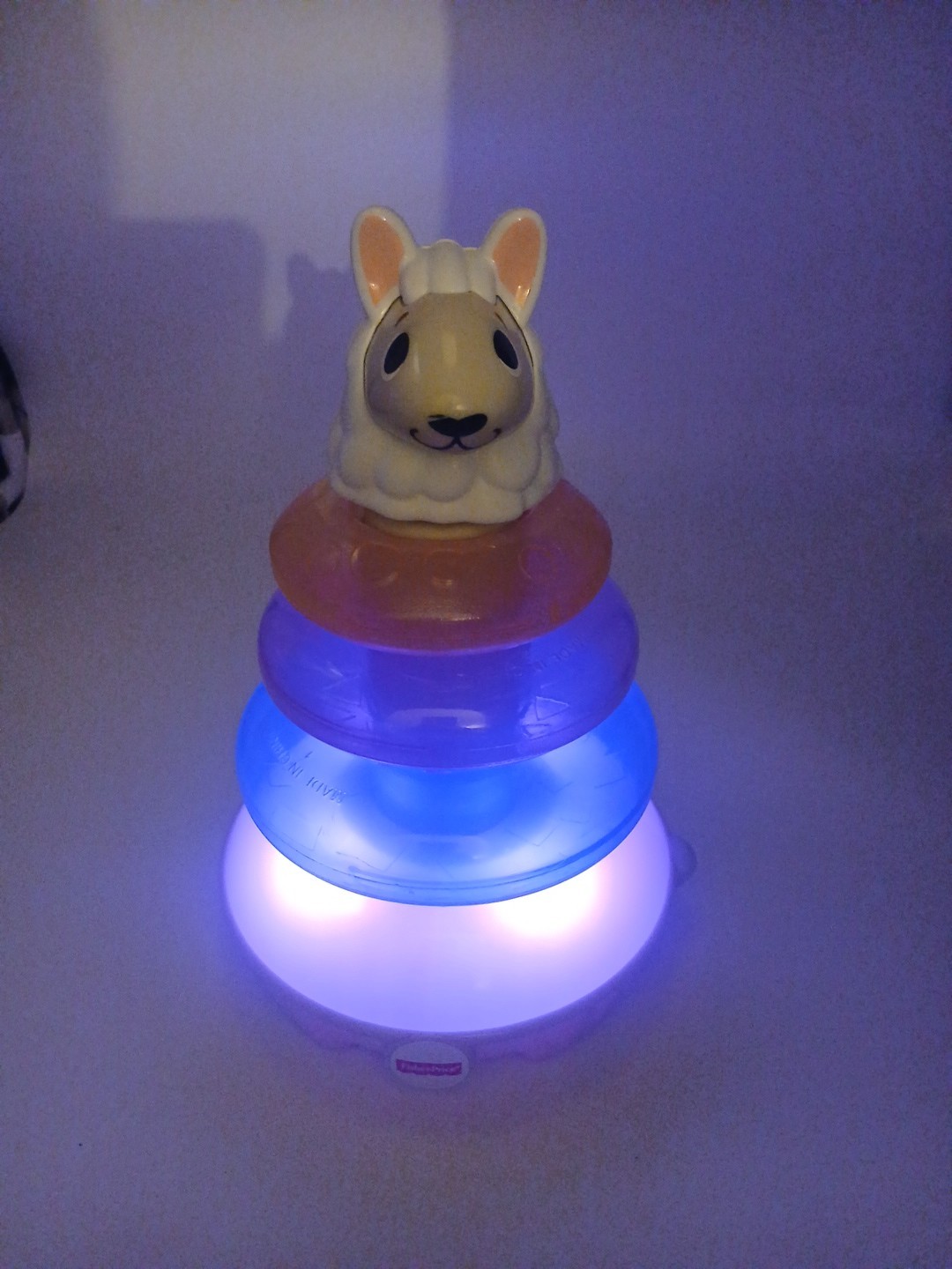 Fisher-Price Linkimals Musical Stacking Llama Toy Tested Working