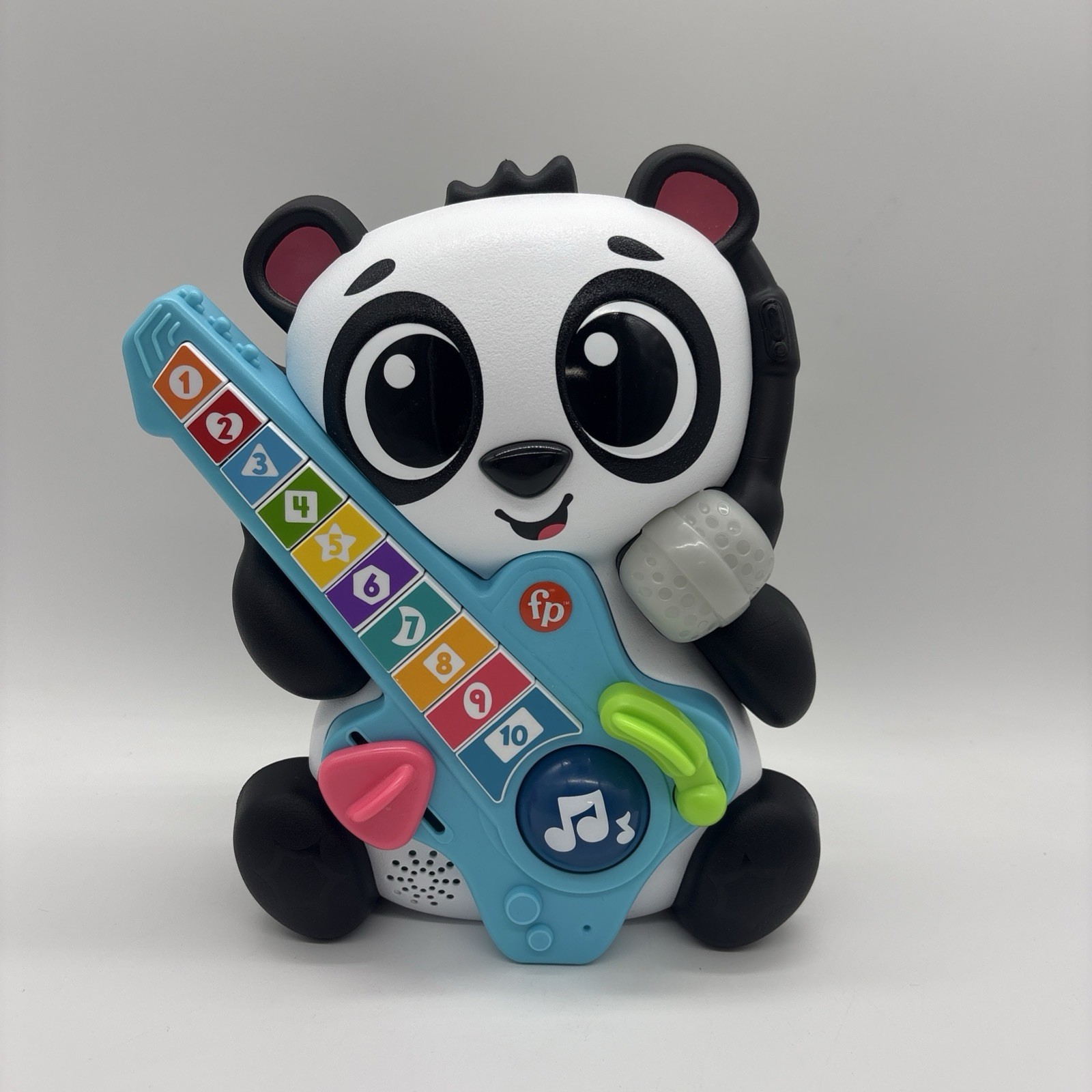 Baby Learning Toy Link Squad Jam & Count Panda with Music & Lights for Ages 9+ M