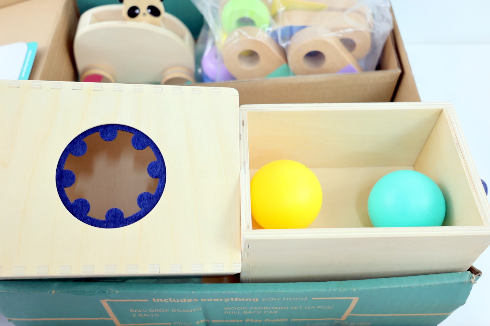 Kiwi Co Panda Crate 13-18 Months “Let’s Play” Independent Play Complete Kit!