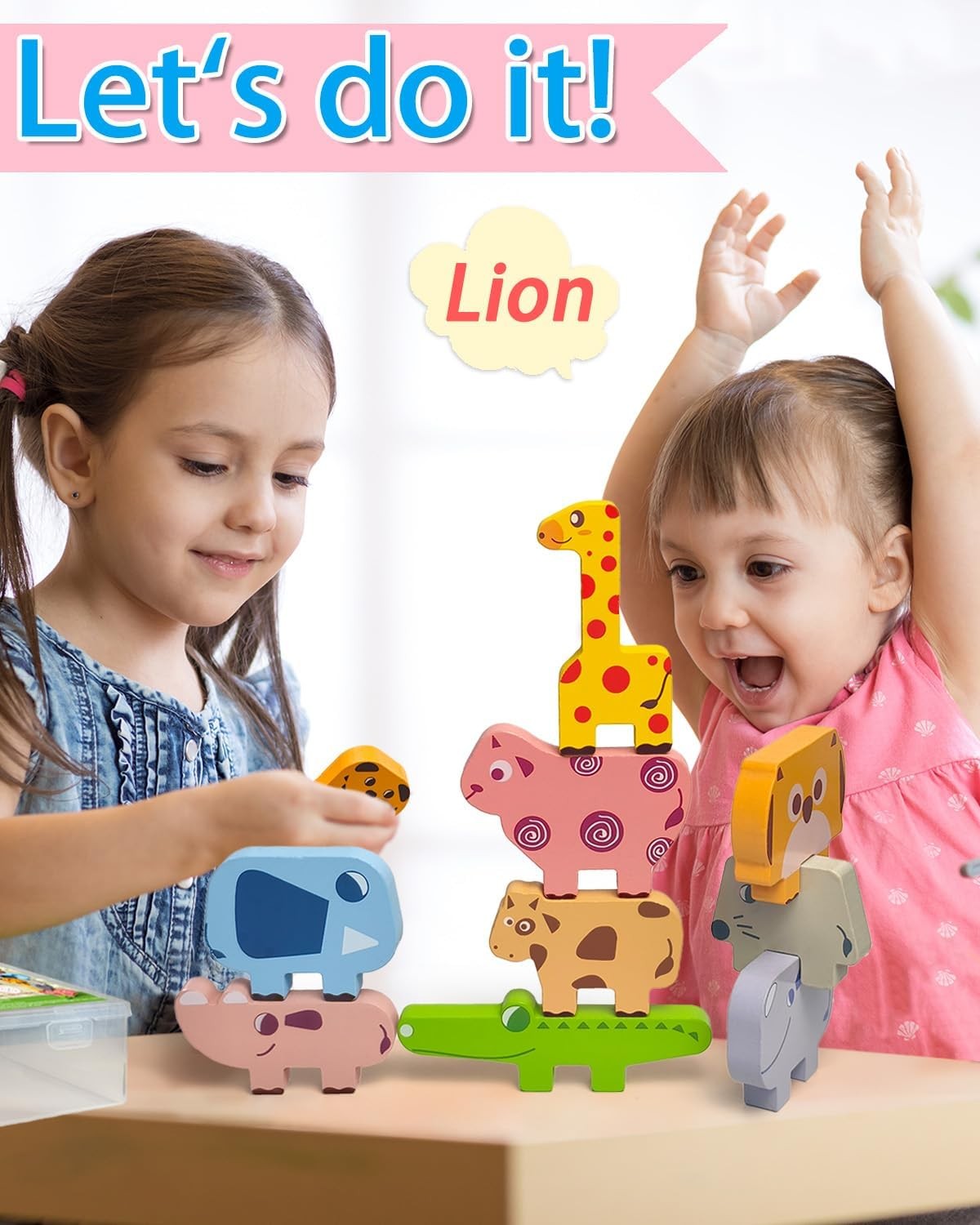Toys for Toddlers 1-3, Montessori Toys for 1 2 3 Year Old Boys & Girls, Toy Age
