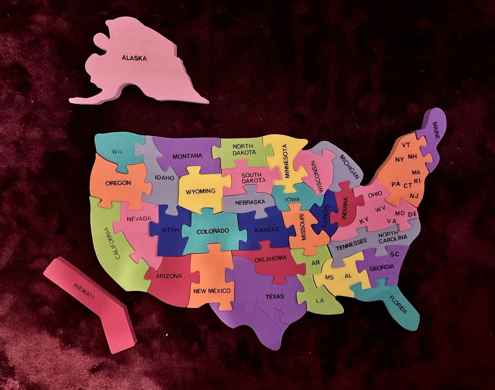 Imagimake Mapology United States Puzzle | Educational Toys for Kids