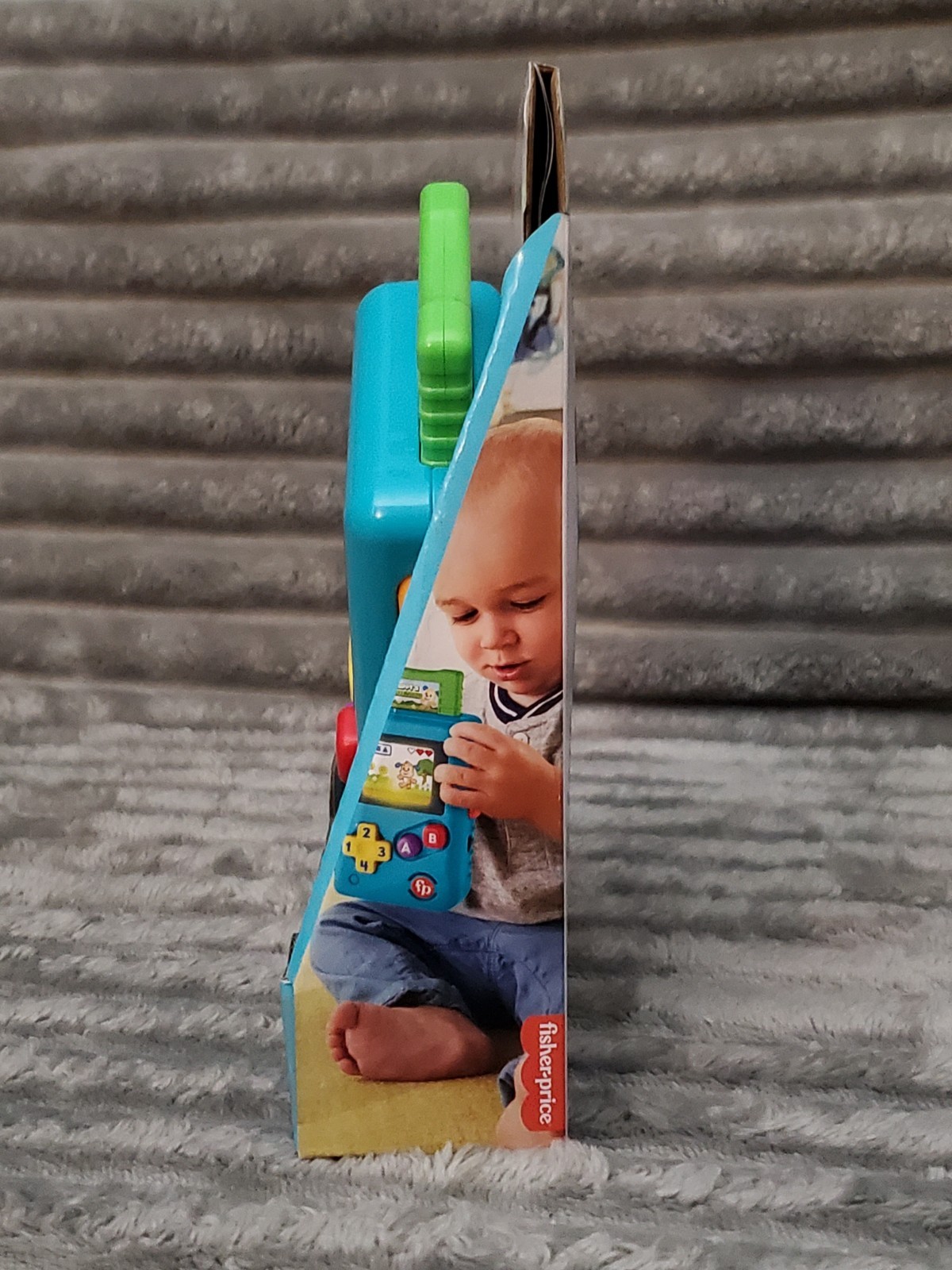 Fisher-Price Laugh & Learn Lil’ Gamer Toy, Numbers & Letters, Ages 6-36 Months