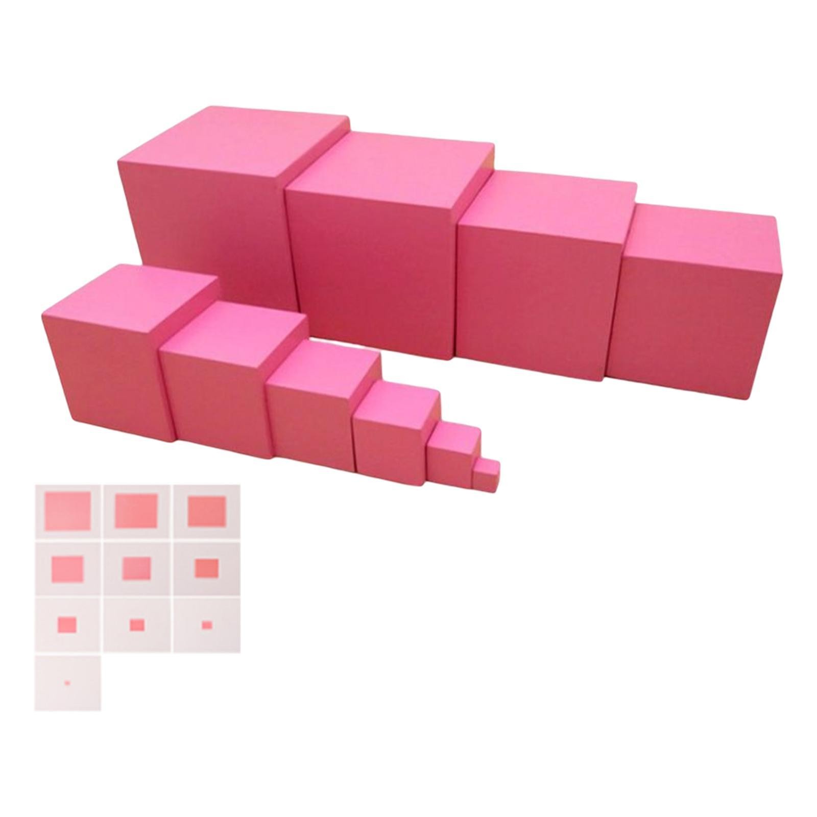Pink Logical Thinking Basic Blocks Professional Educational