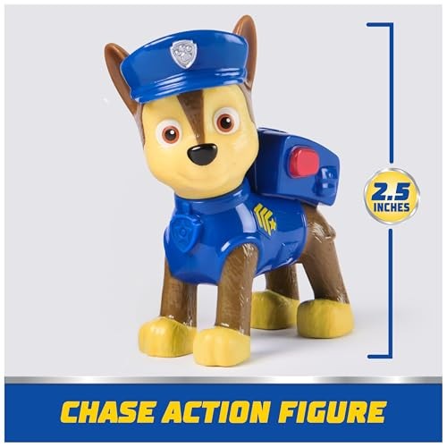 Paw Patrol’s Patrol Cruiser, Toy Car with Collectible Action Figure, Chase