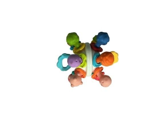 Baby Sensory Toy Lot Nuby Itzy Ritzy Fisher Price Teethers Plush Rattles 15pc