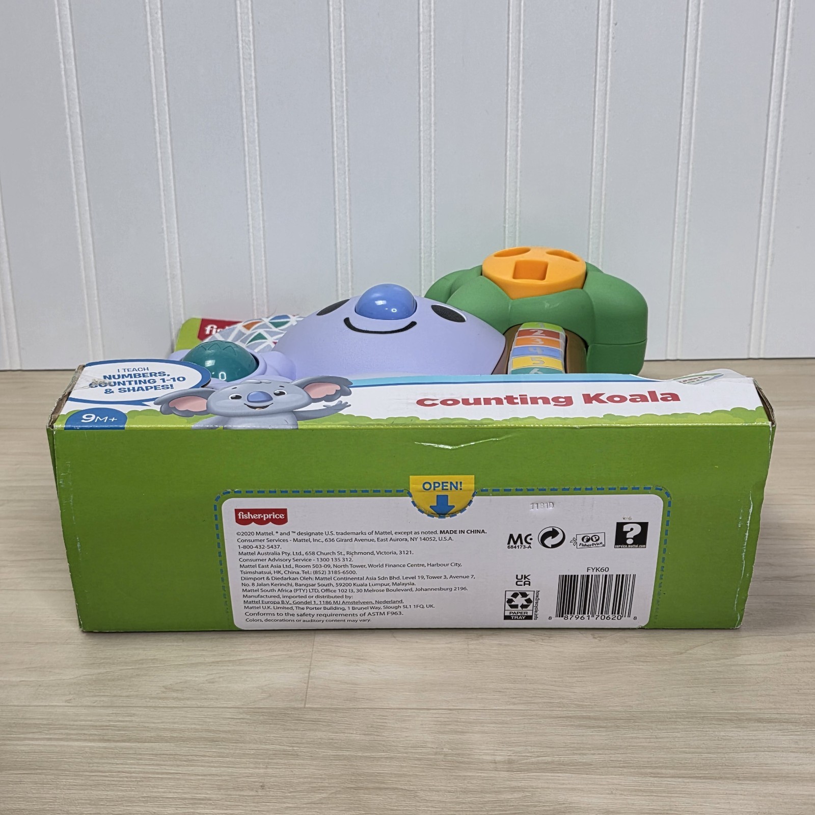 Fisher Price Counting Koala Linkimals- Plays Music & Lights Up New in Box