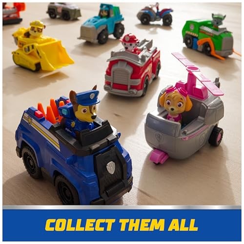 Paw Patrol’s Patrol Cruiser, Toy Car with Collectible Action Figure, Chase