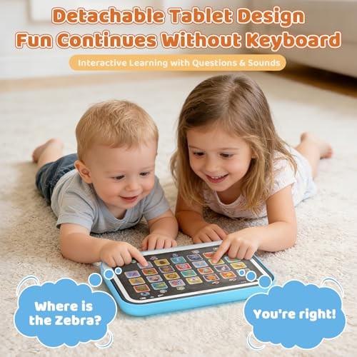 Learning Toy for 1 2 3 Years Old Boys Girls, Learning Laptop Toys for Toddlers