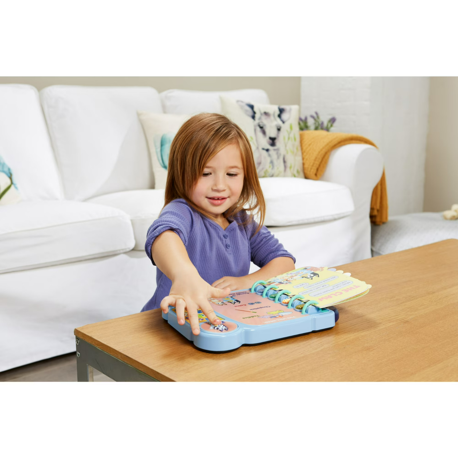 VTech Bluey Bluey’s Book of Games Interactive Toy Sounds Learning Book NEW