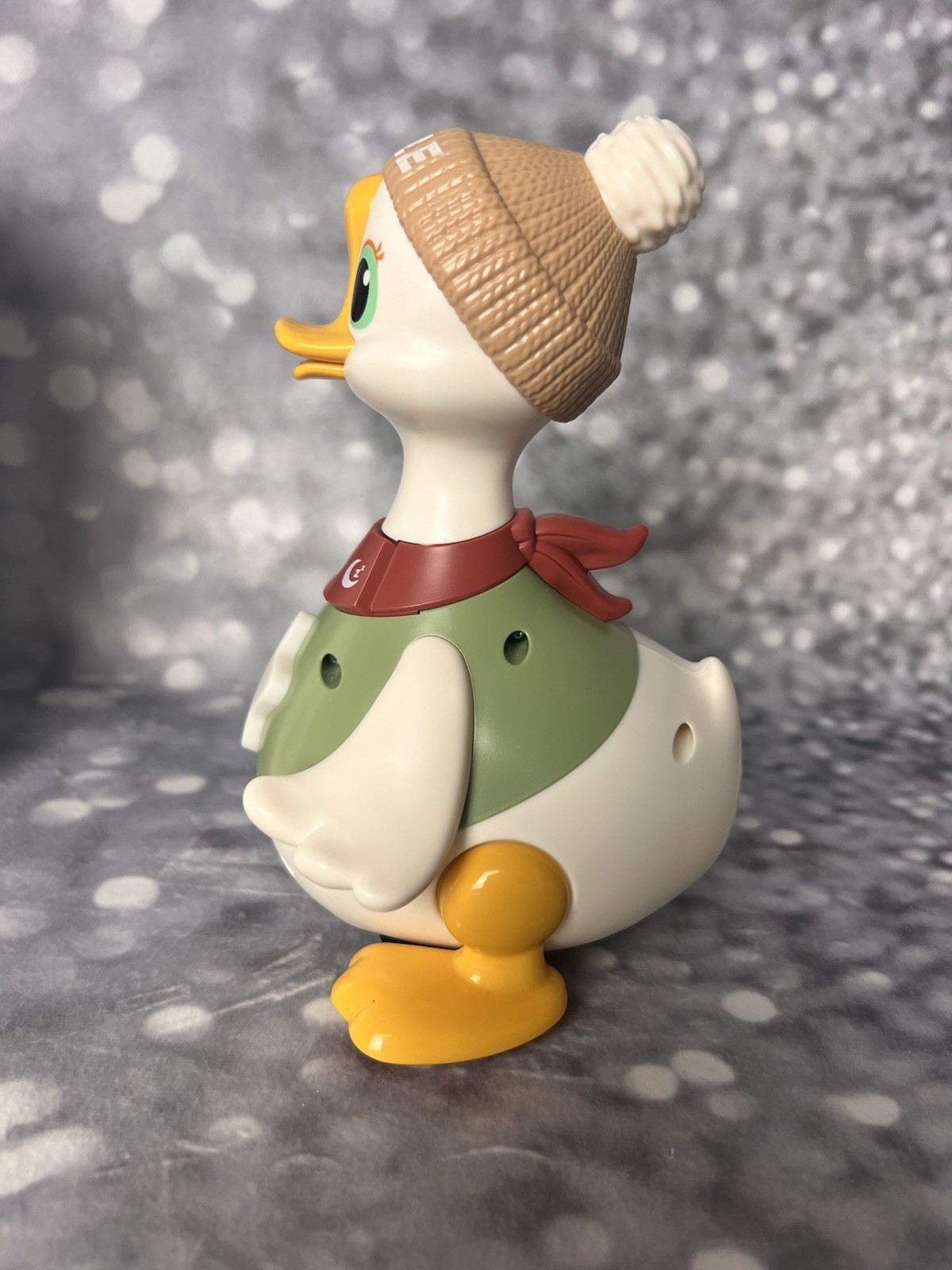 HOLA (Huile) Swinging Goose Baby Toy 6-36 Months Interactive Musical Duck