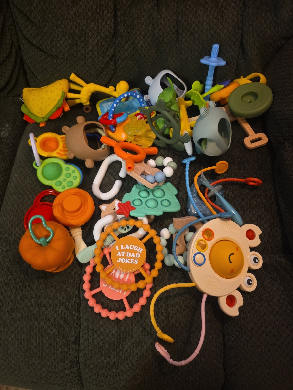 Baby Toy Lot Developmental Sensory Rattle Daycare Toy Lot Toy Bundle Toys RUBBER