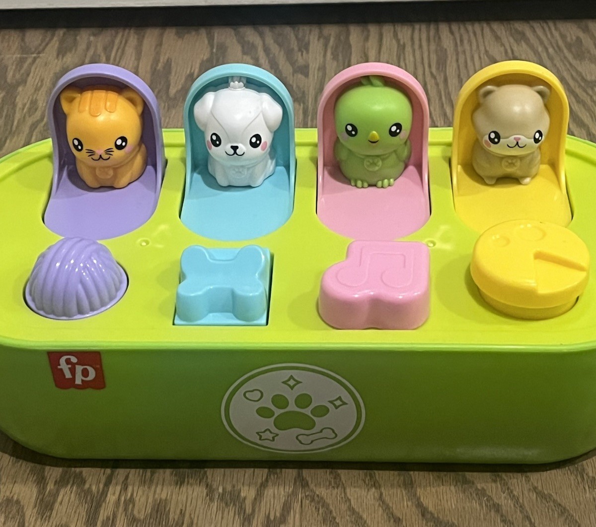 Fisher Price Hide&Peek Learning Pop-up Toy Baby Toddler Educational Motor Skills