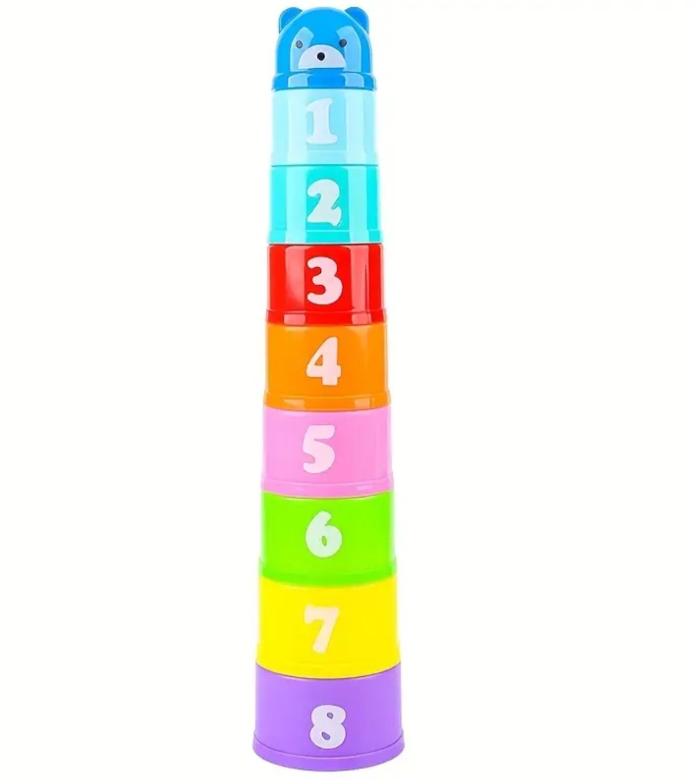 Stacking Cups Baby Toy Coordination Toddler Educational Action Stimulate NEW