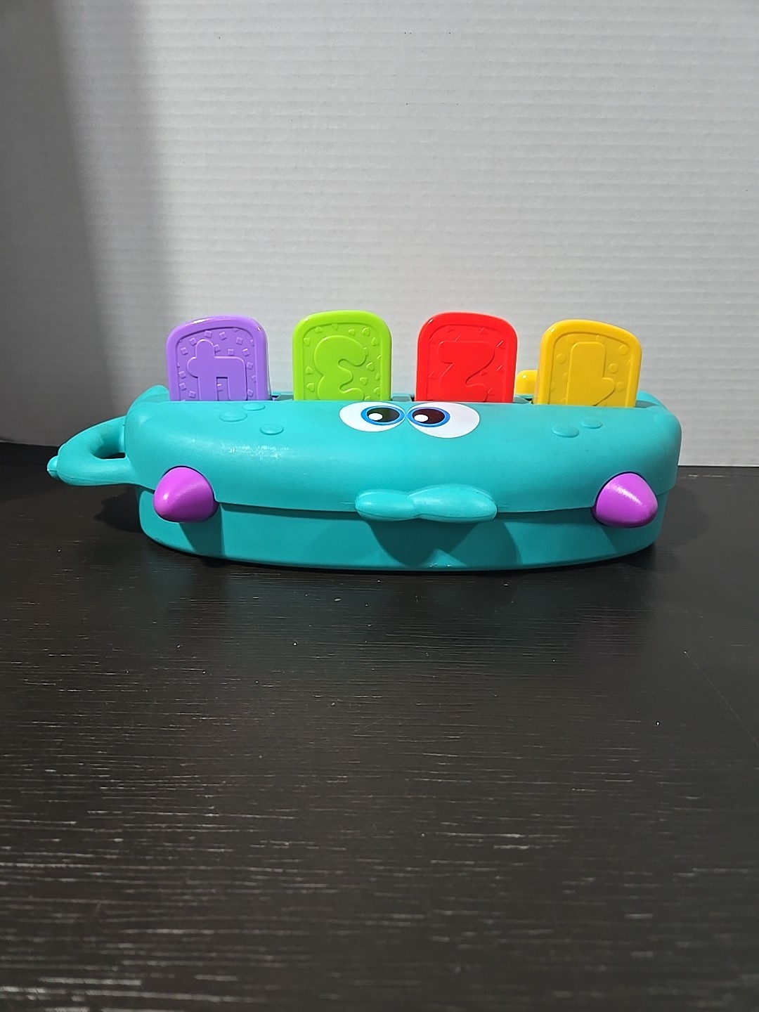 2017 Fisher Price Monster Pop-Up Activity Toy Teal Multicolor Baby Toddler
