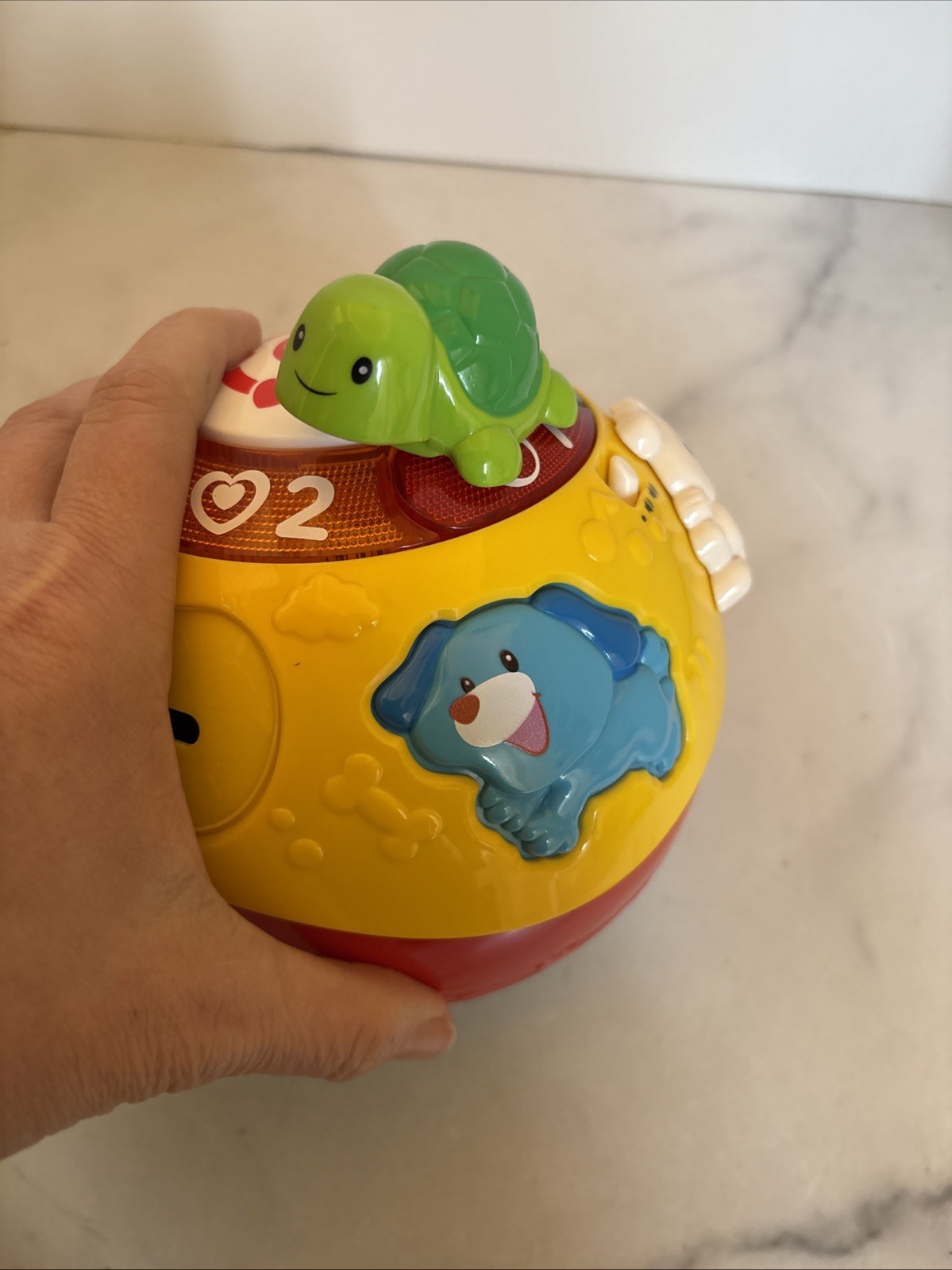 Wiggle and Crawl Ball VTech Toy Infant baby 6-36 Months Tested See video