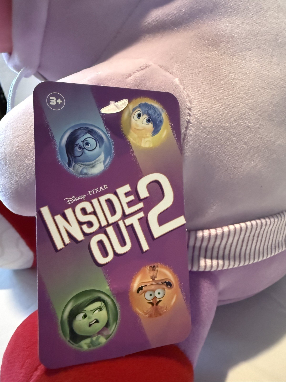 Disney Pixar Inside Out 2 Weighted Comfort Plush – Adorable Embarrassment Toy P6