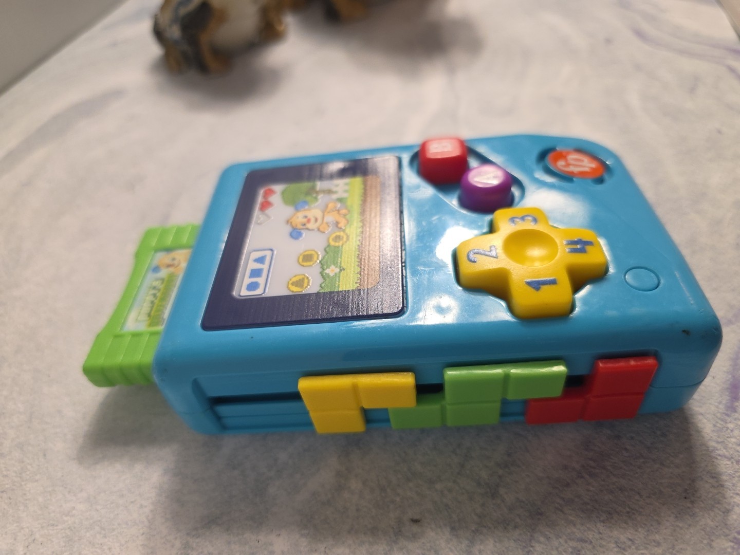 Fisher-Price Laugh & Learn Lil’ Gamer Pretend Video Game Learning Toy for Kids