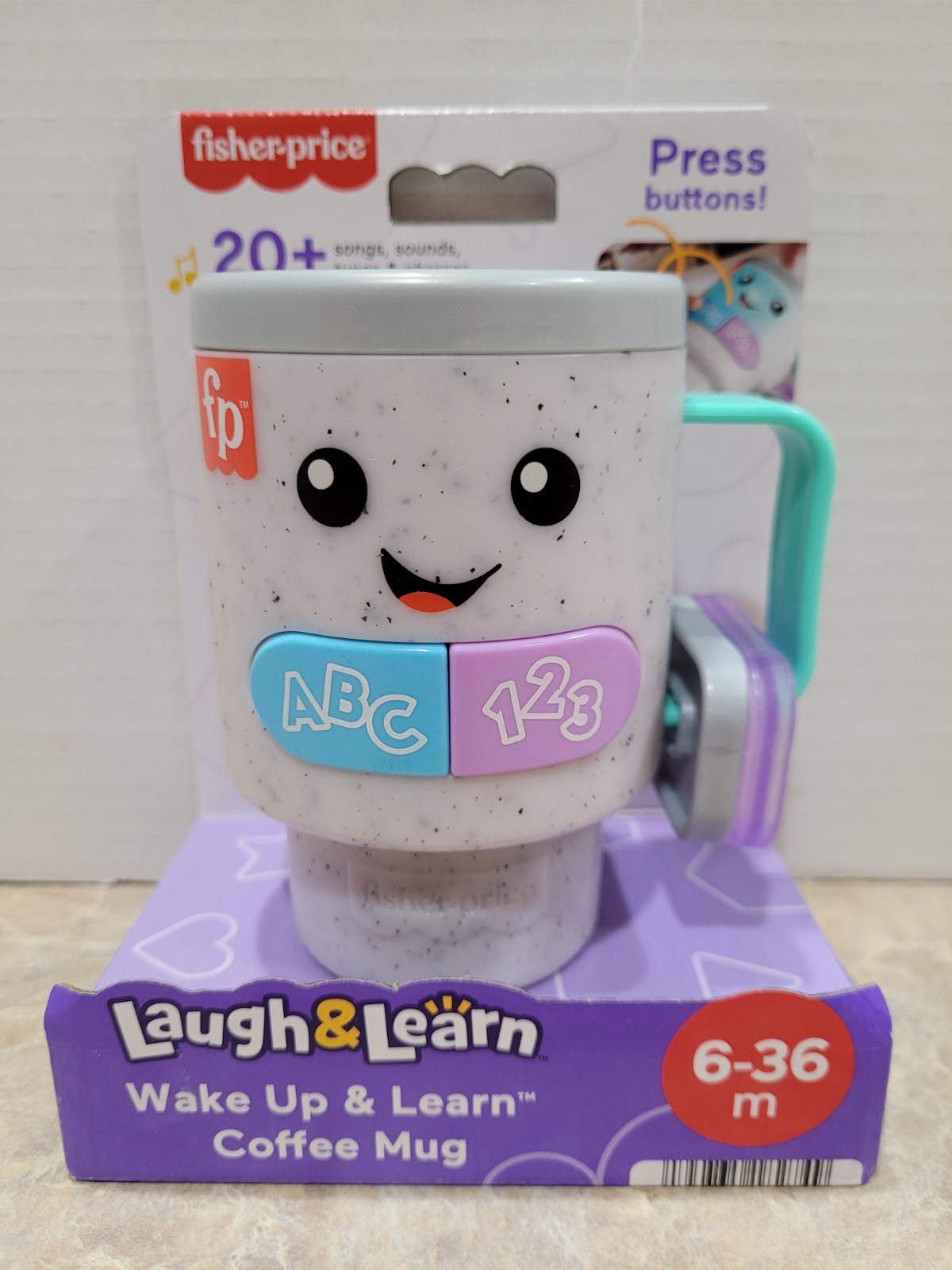 Fisher Price Laugh and Learn Coffee Mug 6-36 mos