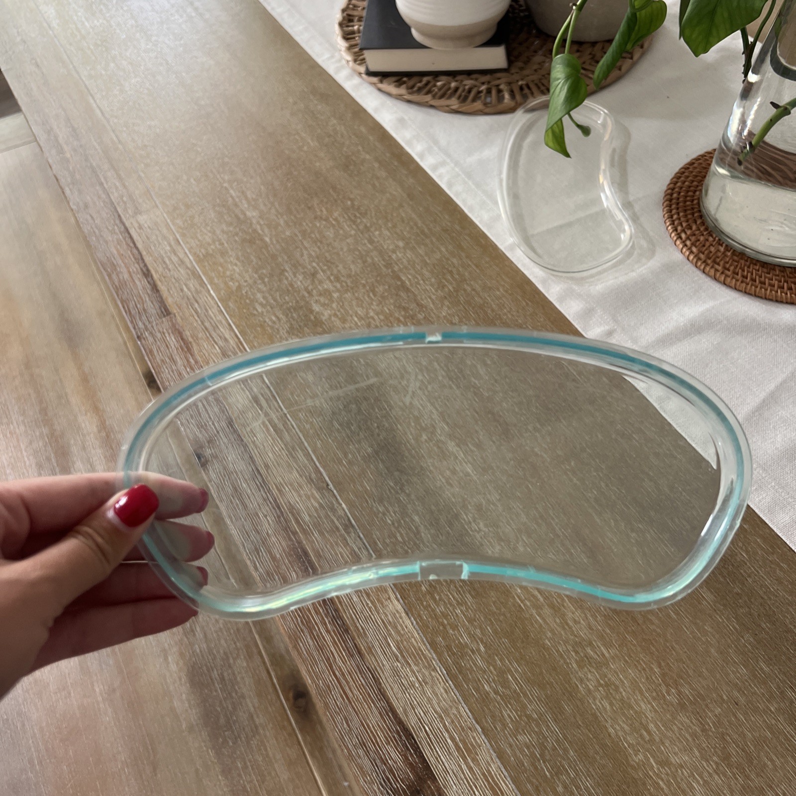 Skip Hop Silver Lining Cloud Activity Blue Plastic Snack Dish Tray • Replacement