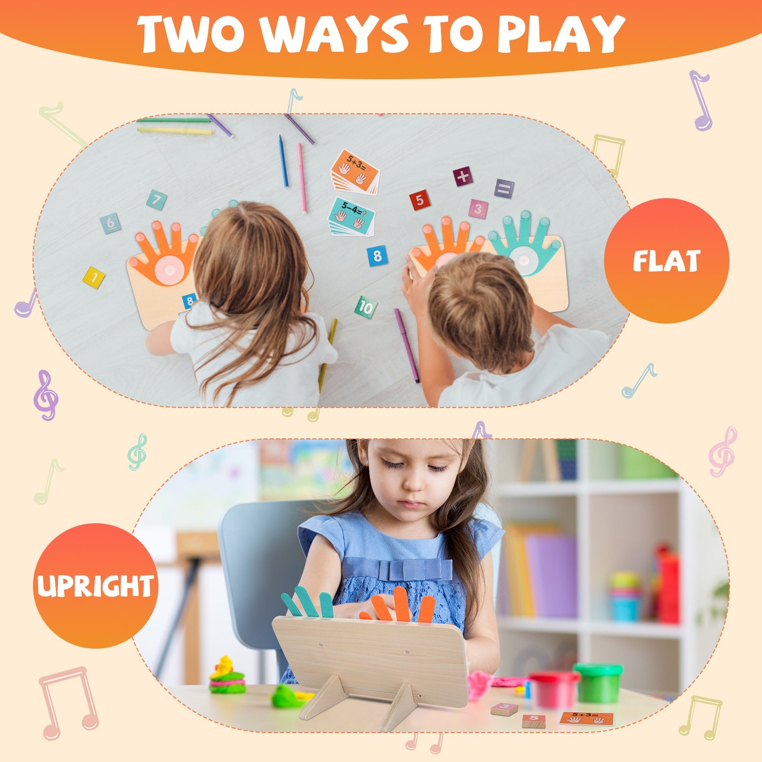 Kids Talking Flash Cards&Counting Math Board Child Number Alphabet Play Toys
