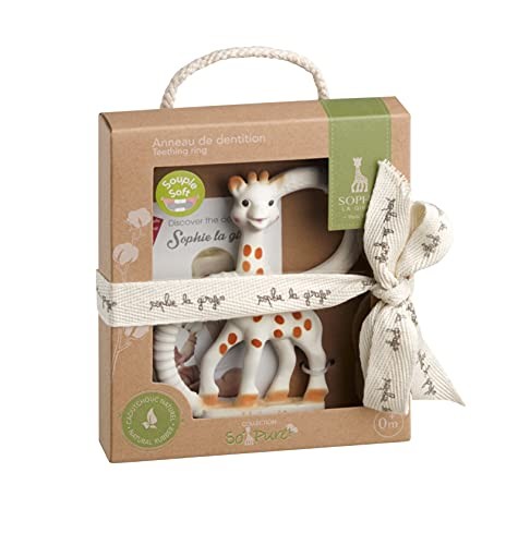 Vulli Sophie the Giraffe Teasing Ring Beige Natural Rubber 0 months 0 JDMPS