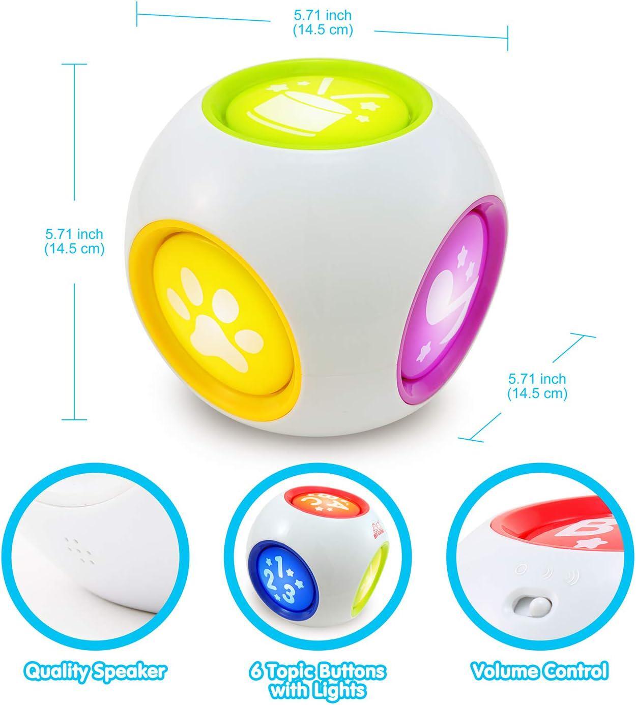 BEST LEARNING Learning Cube – Educational Musical Activity Center Block Toy For