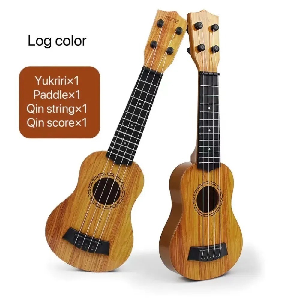 Kids Guitar Toy 35cm Ukulele Style Musical Instrument Toy for Children