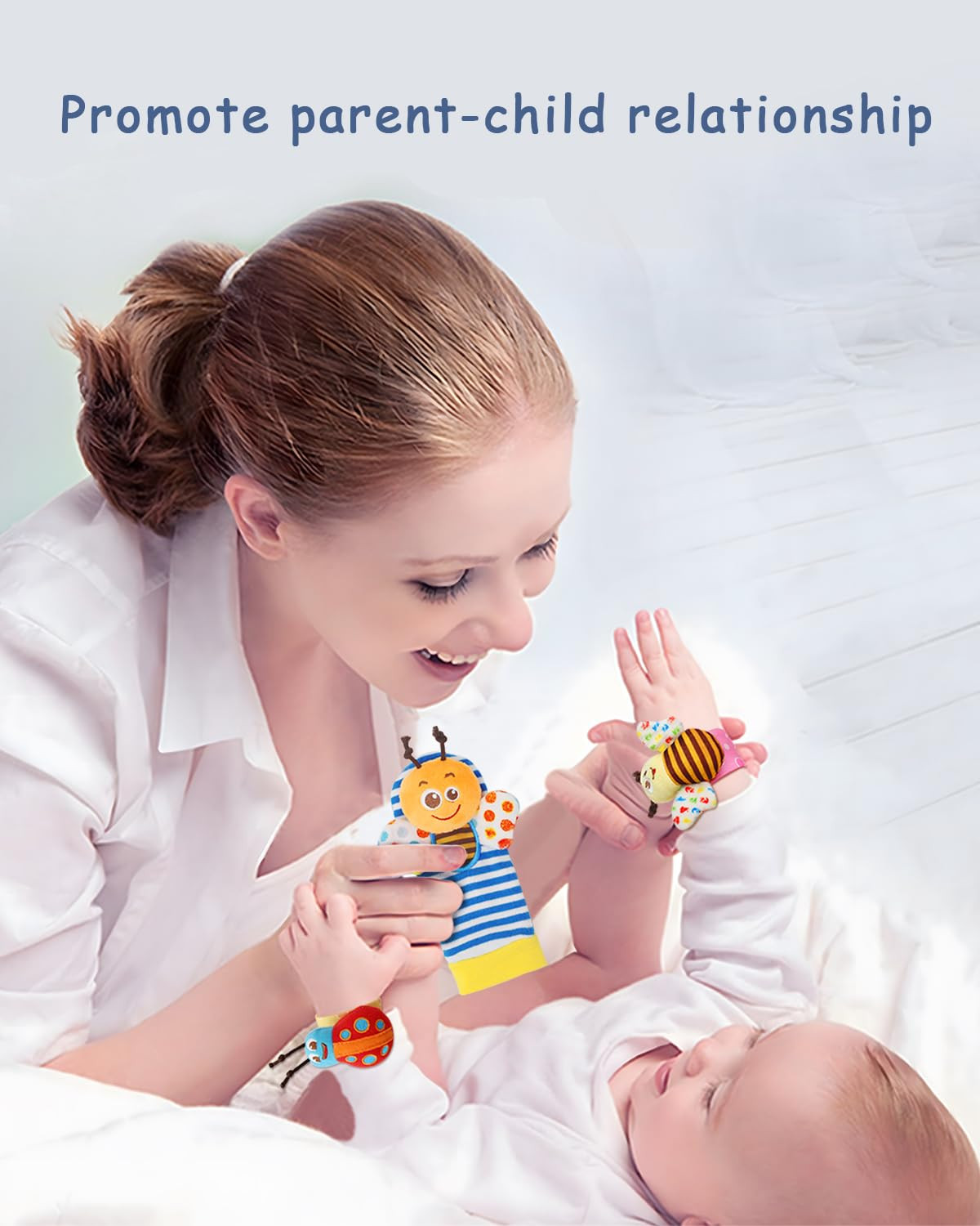 Baby Rattles Toys for 0-12 Month, Infant Girl Boy Toys for Babies 3-6 Months, Ne