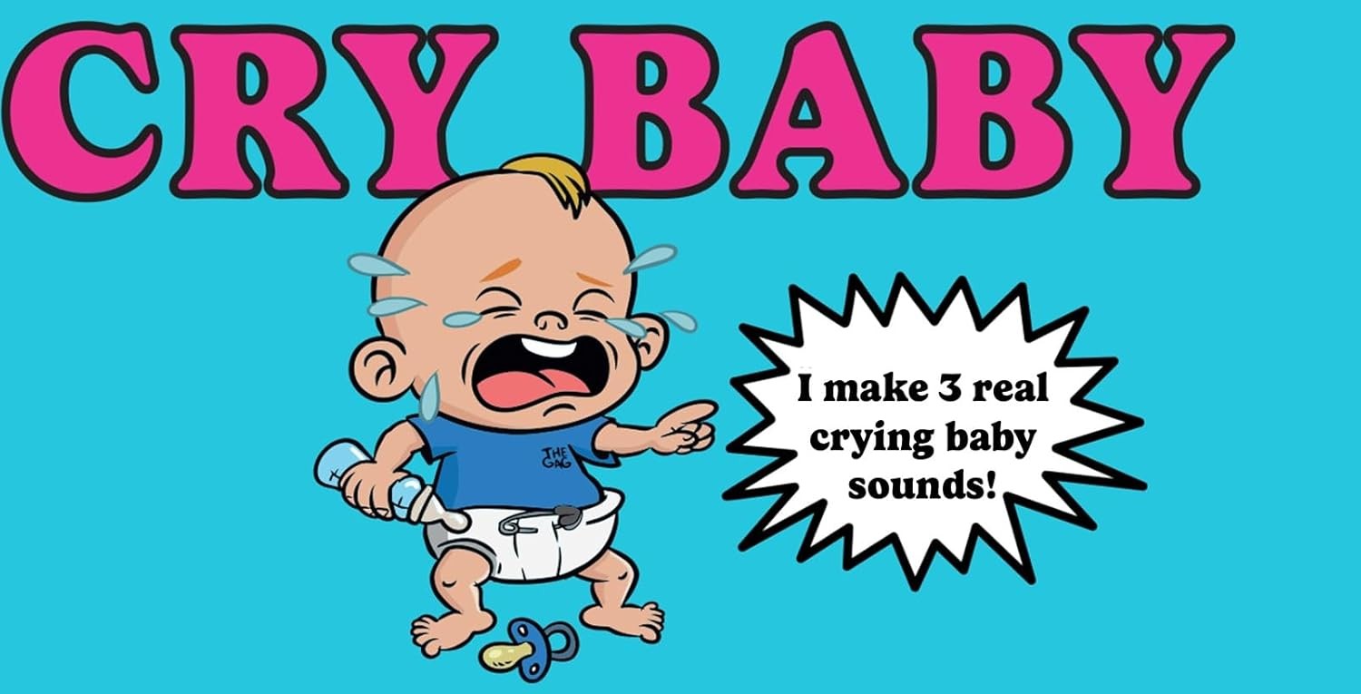 Baby Crying Noisemaker – Hilarious Gag Prank Trick Sound Maker – Fun & Laughter!