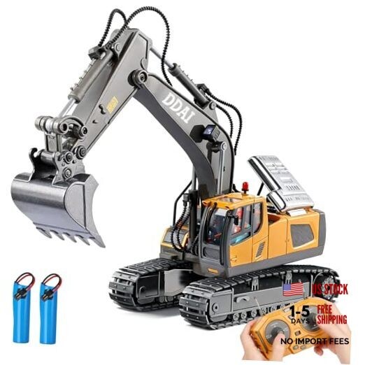 Toys for Boys 8-12 Kids Best Gift Ideas for Age 3 4 5 Remote Control Excavator