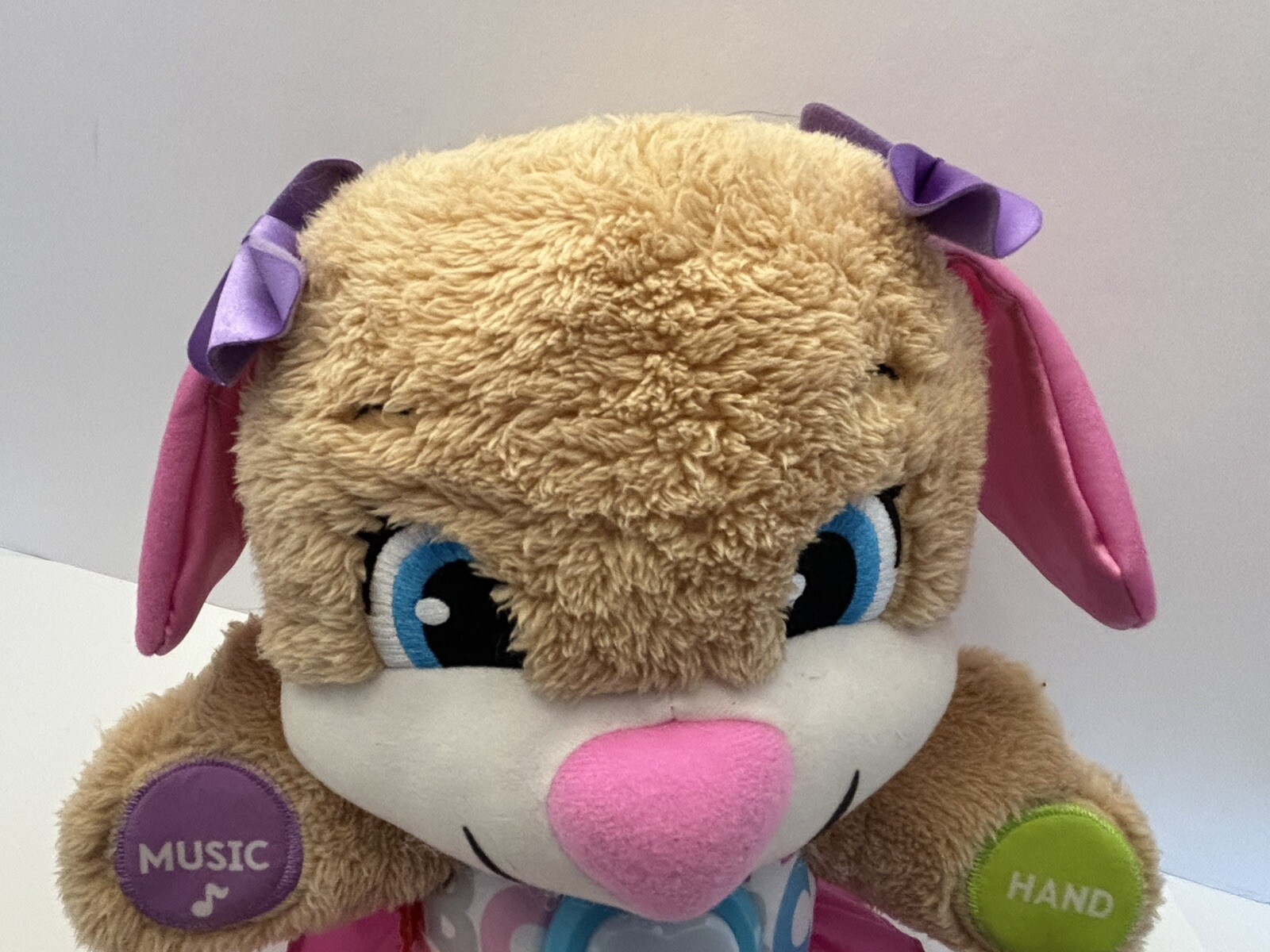 Fisher Price Laugh & Learn Smart Stages Sis Interactive Plush Toy Ages 6-36 Mos.