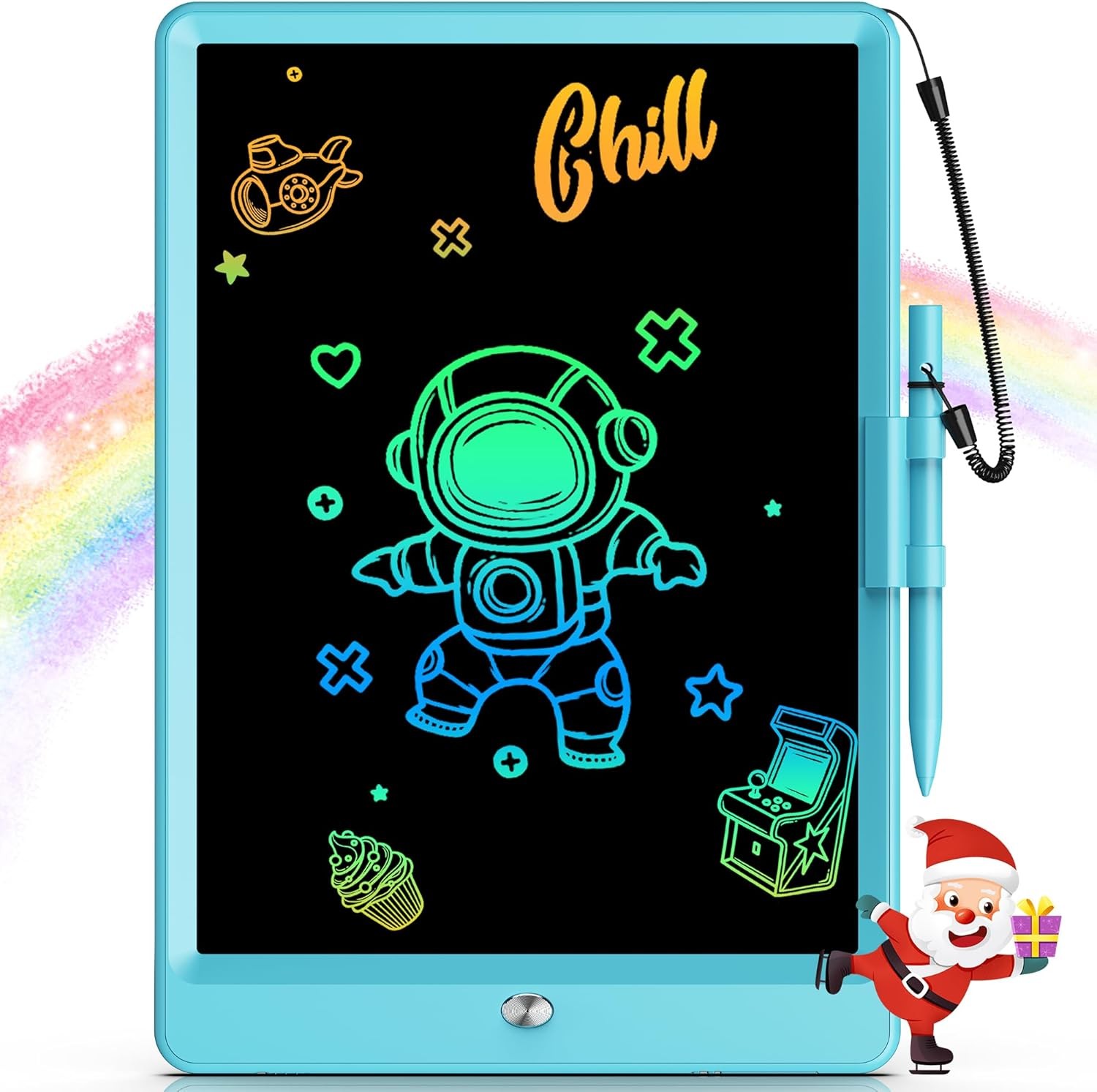 Bravokids Toys for 3-6 Years Old Girls Boys LCD Writing Tablet 10 Inch Doodl