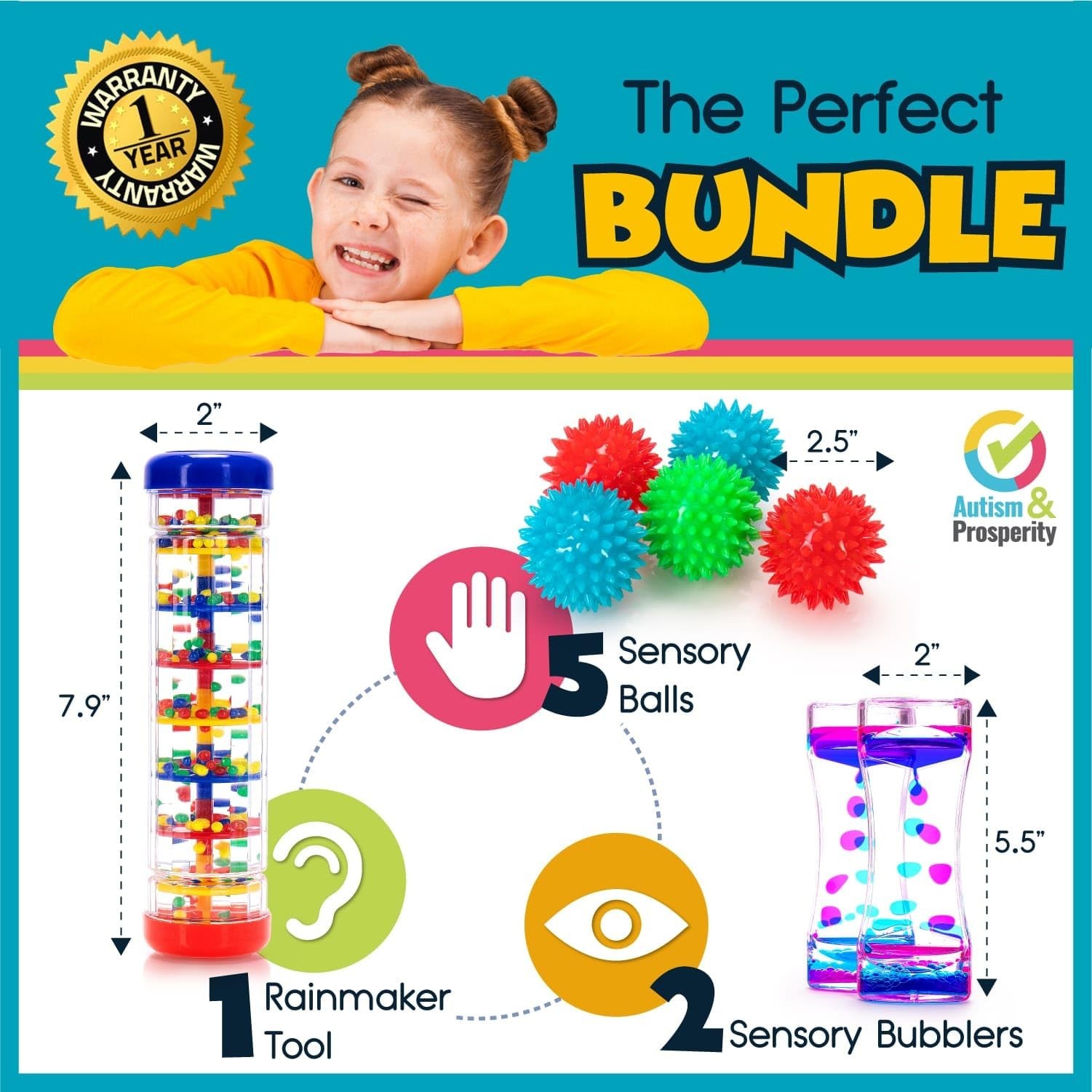 Autism & Prosperity Kids Toys All-Around Sensory Stim Alt Autistic Children S…