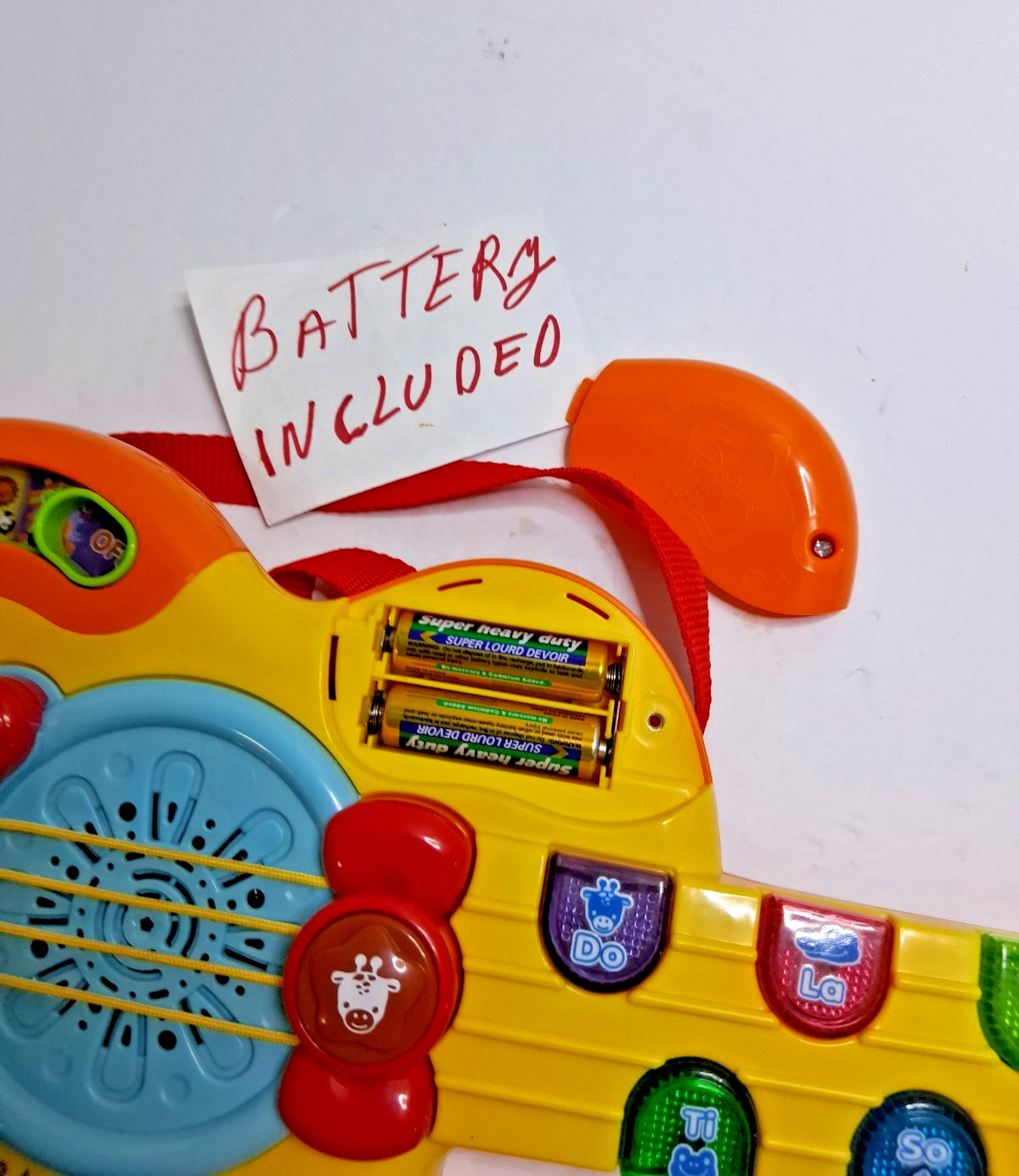 VTech Zoo Jamz Giraffe Guitar Musical Toy for Toddlers