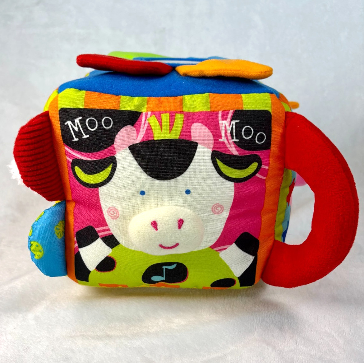 Melissa & Doug Musical Farmyard Activity Cube Baby Toddler Sensory Toy
