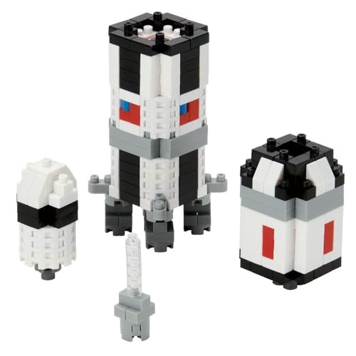 nanoblock Saturn V Rocket Building Kit fm Japan w/Tracking
