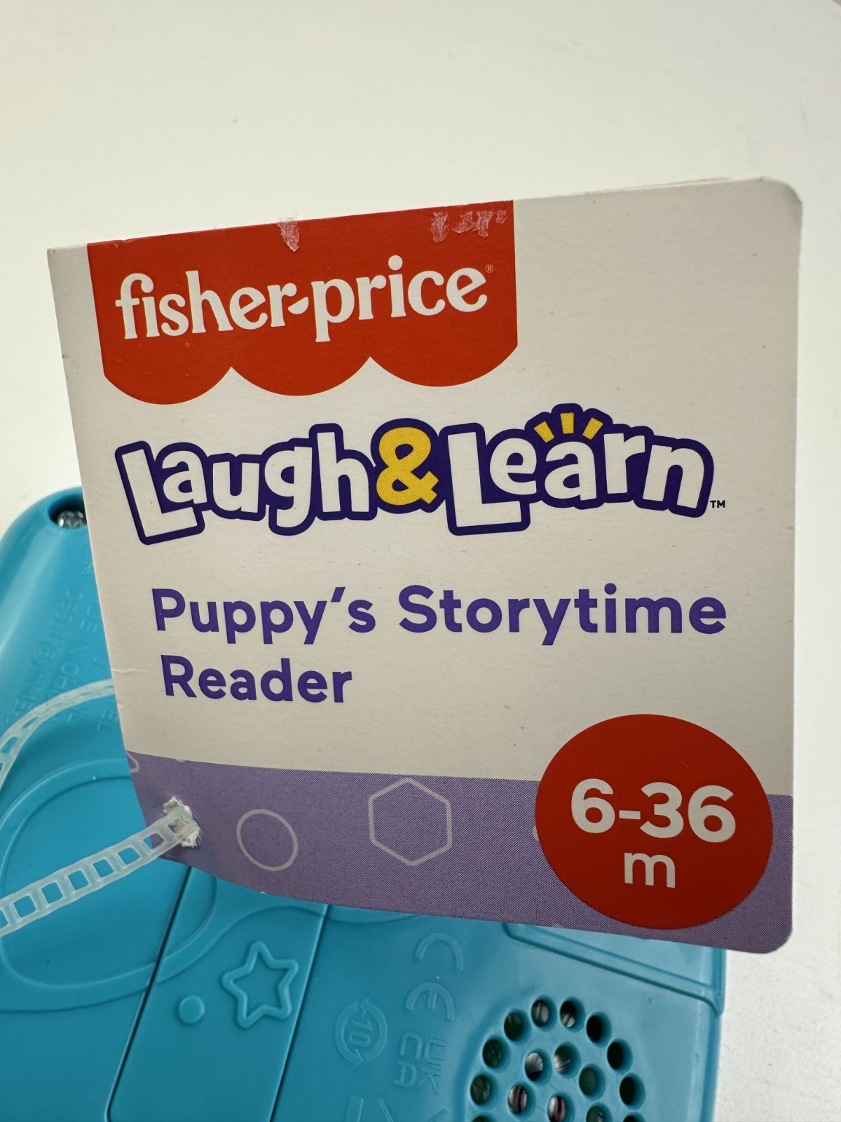 Fisher-Price Laugh & Learn Puppy’s Storytime Reader Electronic Toy 6-36 Months