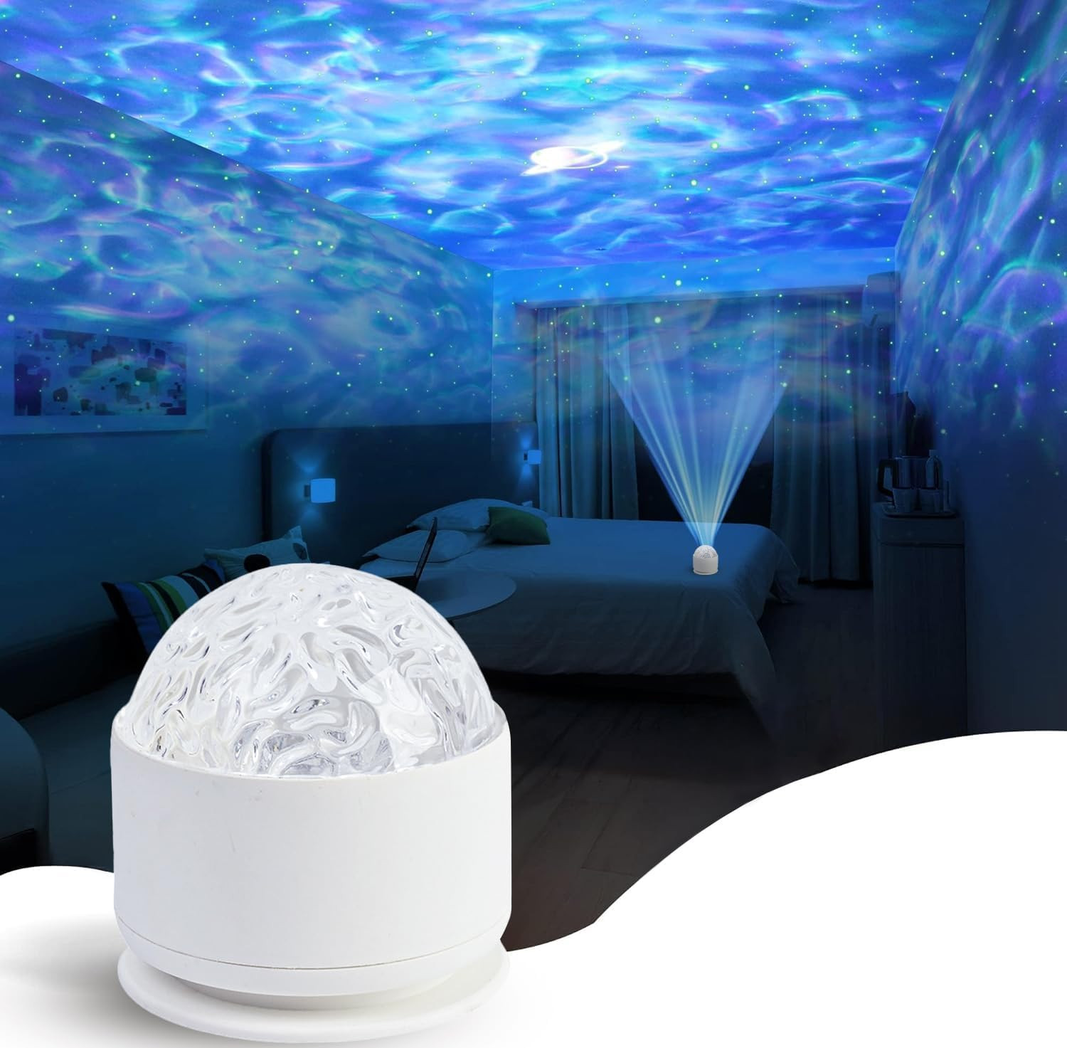 Calming Sensory Lights, Sensory Toys for Kids with Autism, Ocean Light Projector