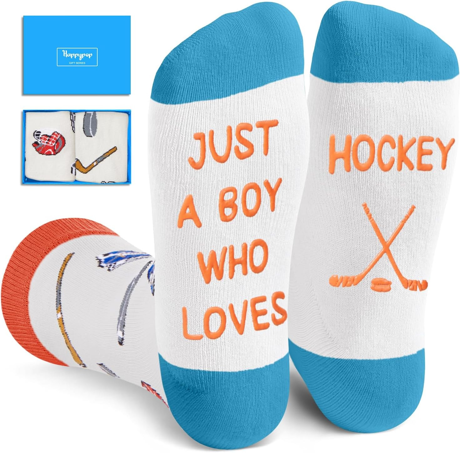 Sports Gifts for Kids – Boys Basketball Tennis Hockey Baseball Soccer Socks