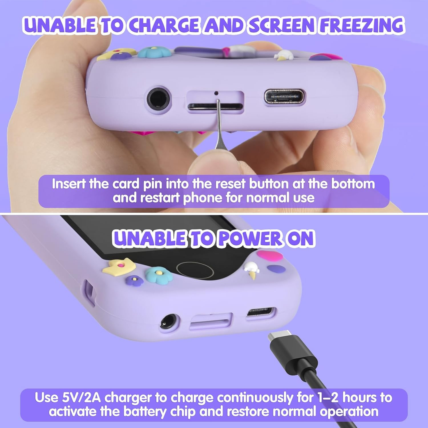 Kids Smart Phone for Girls Gifts – Toddler Christmas Birthday Gift for Age 3 4 5