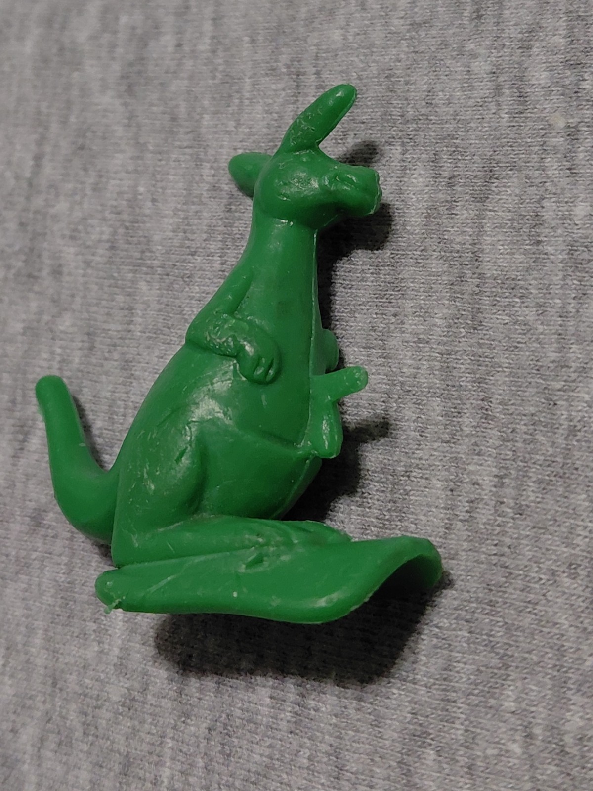 Tupperware Tuppertoys ABC Toy KANGAROO Figure – Vintage Original 1970s – Green