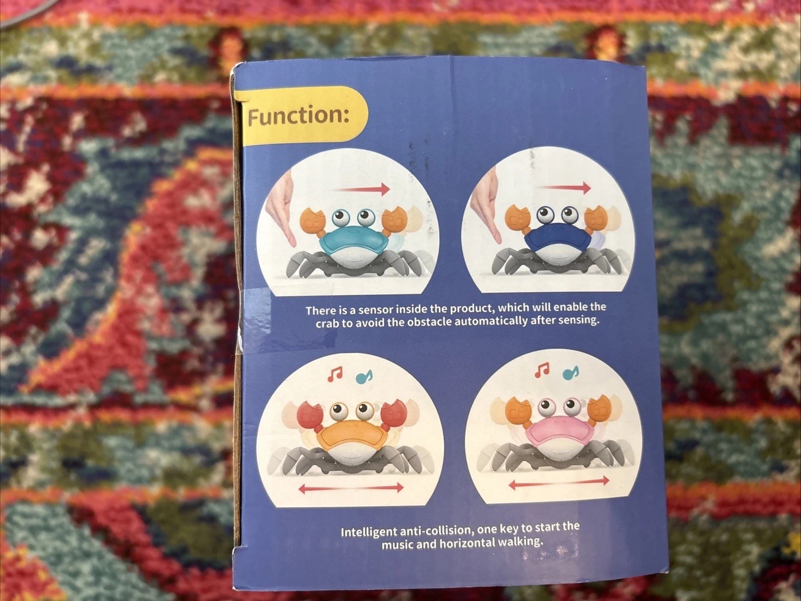 Zhuu Happy Childhood Induction Electric Crab, Also Plays Music