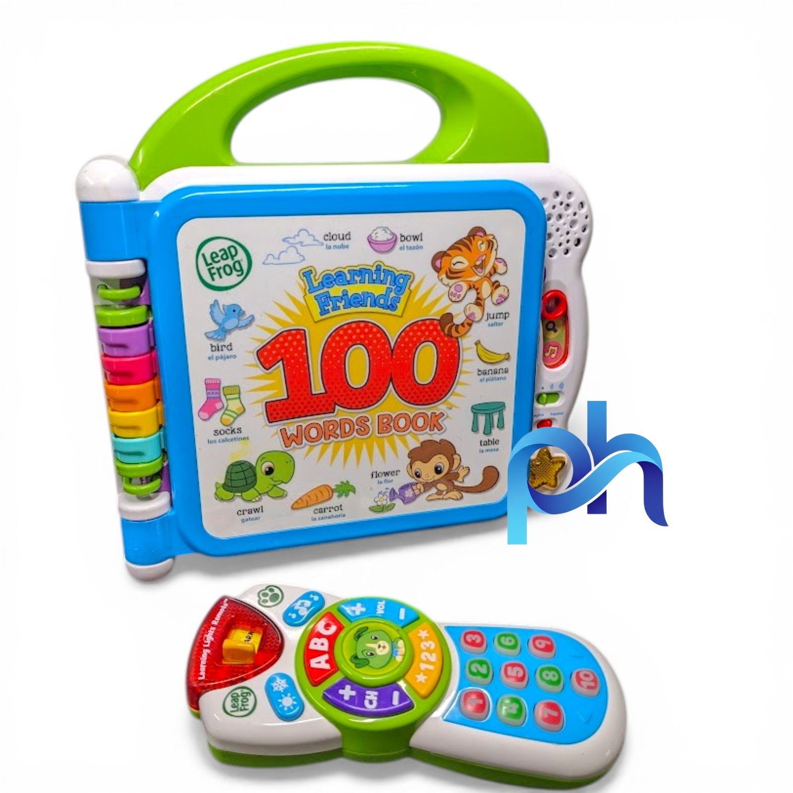 LeapFrog Learning Toy Bundle Scout Remote + 100 Words Book