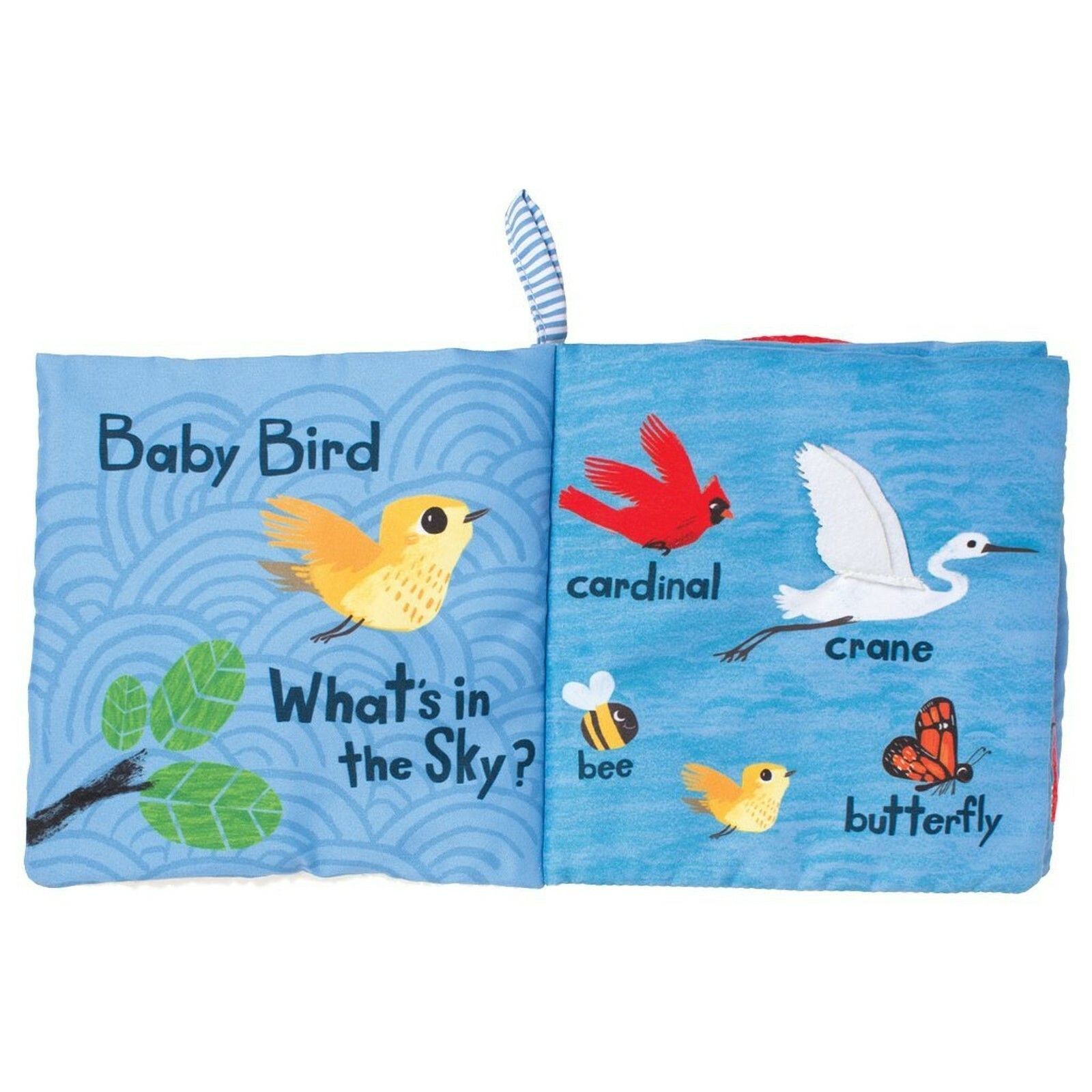 Manhattan Toy Baby Bird in the Sky Soft Book 1-12Months