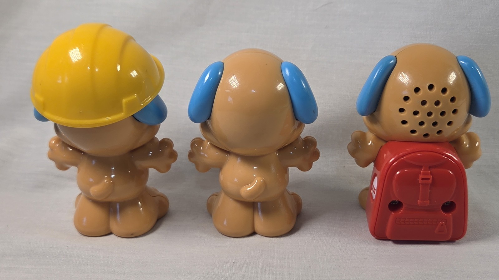 Fisher Price Laugh And Learn Puppy Dog Figure Rattle Set Of 3