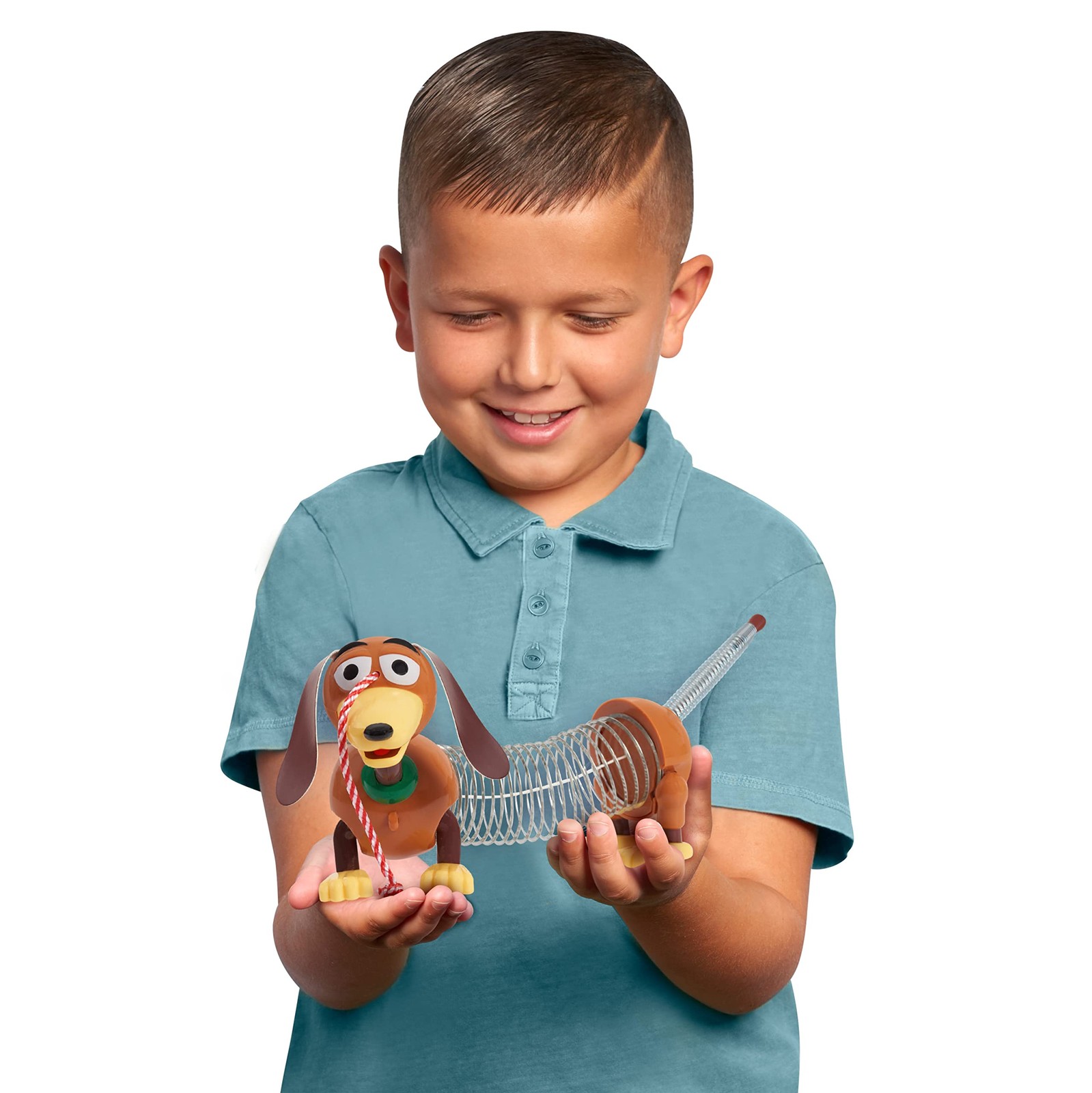 Disney and Pixar Toy Story Slinky Dog Jr Pull Toy, Toys for 3 Year Old Girls an