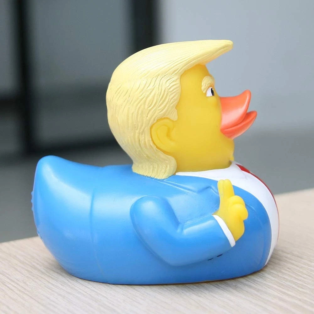 Baby Bath Toys Trump Rubber Squeak Duck 1 Count (Pack of 1)