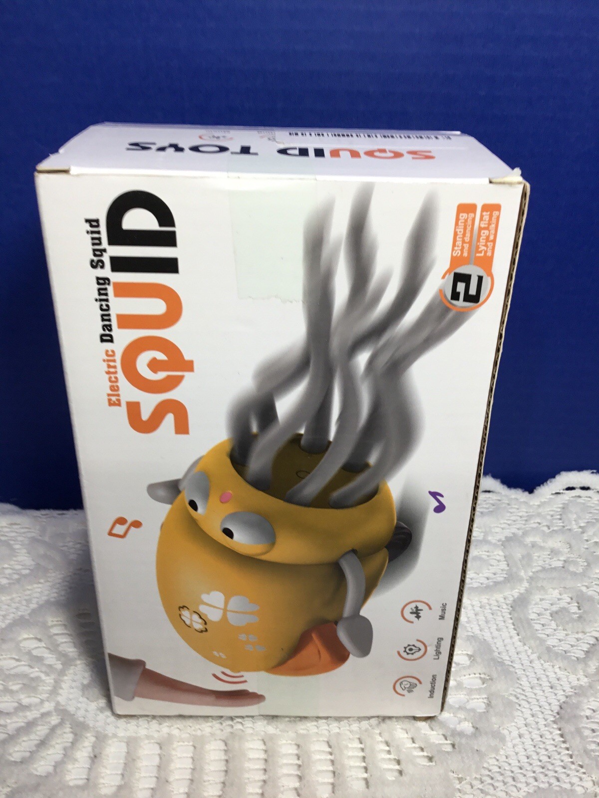 Dancing Squid Lights And Music Toy JT5529-1 (12pc) New In Box